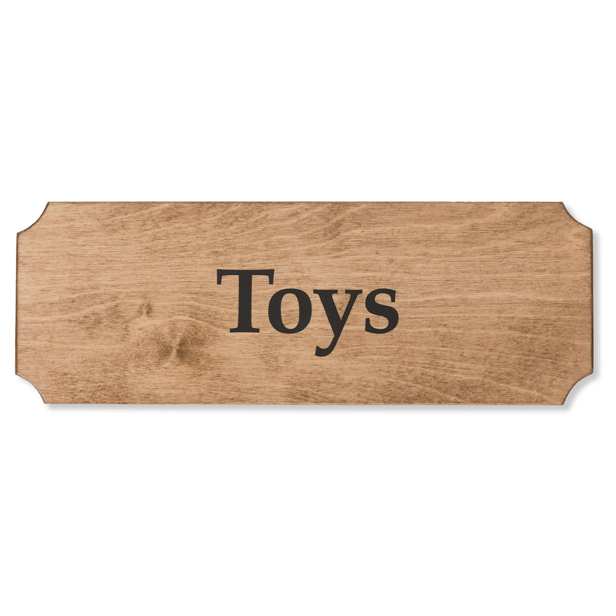 Toy Box Name Plate