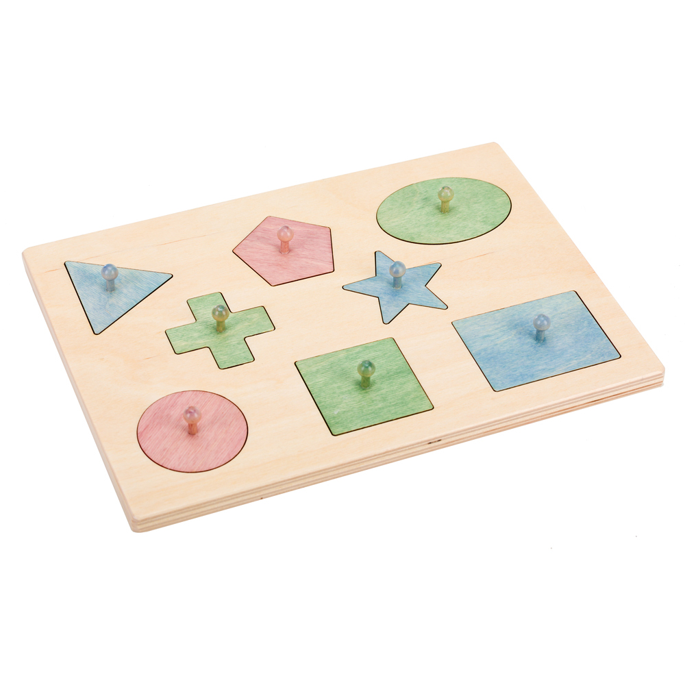 Puzzle Board with Shapes - Image 2